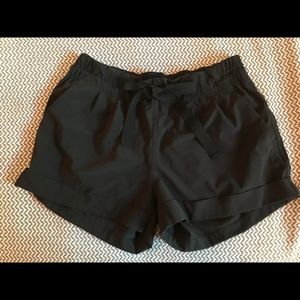Black lululemon shorts